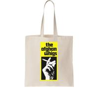 Afghan Whigs Canvas Tote Bag - Reusable Cotton Shopping Bag, Natural