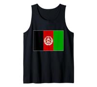 Afghanistan Afghani Flag Tank Top
