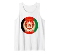 Afghanistan Flag Circle Tank Top