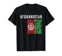 Afghanistan Flag Distressed - Men Women Kids - Afghan Flag T-Shirt