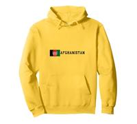 Afghanistan Flag Emblem Pride Pullover Hoodie