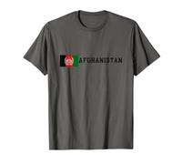 Afghanistan Flag Emblem Pride T-Shirt