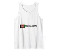 Afghanistan Flag Emblem Pride Tank Top