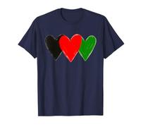 Afghanistan Flag Heart T-Shirt