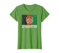 Afghanistan Flag Kabul T-Shirt, Women, Grass Green, XX-Large
