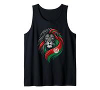 Afghanistan Flag Lion Pride Afghan National Heritage Marjan Tank Top