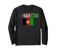 Afghanistan Flag Patriotic National Pride Long Sleeve T-Shirt