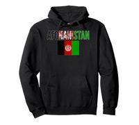 Afghanistan Flag Patriotic National Pride Pullover Hoodie