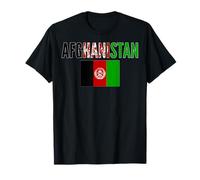 Afghanistan Flag Patriotic National Pride T-Shirt