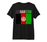 Afghanistan Flag Proud Heritage National Pride Premium T-Shirt