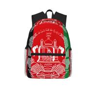 Afghanistan Flag Stylish Travel Backpack, Lightweight Water Protection Laptop Backpack For College Business Work Black, One Size, Black, Rozmiar uniwersalny