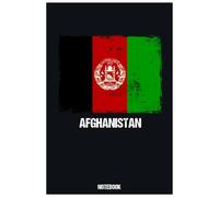 Afghanistan Notebook: Vintage Afghanistan Flag Themed Notes Journal Diary to Celebrate National Pride Perfect for Travel or Work