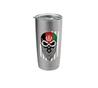 Afghanistan Skull Bandana Stainless Steel Insulated Tumbler