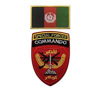 Afghanistan Special Forces Commando Patches Embroidered Tactical Military Morale Badges DIY Appliques Embroidery Patch