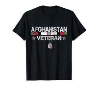 Afghanistan Veteran T-Shirt Vintage Patriotic Veterans Day T-Shirt