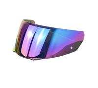 AFGJHYT Motorcycle helmet visor for HJC i90 / i91 HJ-33, UV Blocking Full Face Shield, Anti-Fog Scratch Resistant Replacement Visor, Quick Release Helmet Lens,E Rainbow
