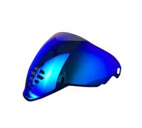 AFGJHYT Motorcycle helmet visor for ICON Airflite IC-06, UV Blocking Full Face Shield, Anti-Fog Scratch Resistant Replacement Visor, Quick Release Helmet Lens,G Revo Clear Red
