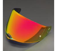 AFGJHYT Motorcycle helmet visor for LS2 FF811 Vector II Citation II FF811, UV Blocking Full Face Shield, Anti-Fog Scratch Resistant Replacement Visor, Quick Release Helmet Lens,A Tea Red