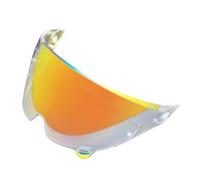 AFGJHYT Motorcycle helmet visor for RUROC Atlas 3.0 4.0, UV Blocking Full Face Shield, Anti-Fog Scratch Resistant Replacement Visor, Quick Release Helmet Lens,G Revo Clear Red