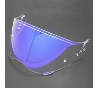 AFGJHYT Motorcycle helmet visor for SHOEI Hornet ADV, UV Blocking Full Face Shield, Anti-Fog Scratch Resistant Replacement Visor, Quick Release Helmet Lens,A Aurora Blue