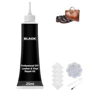 AFGQIANG Advanced Leather Repair Gel, 2026 Upgraded Multifunctional Leather Repair Kit for Car, Professional Leather Repair Cream Gel, DIY Leather Seat Repair Kit (Black)