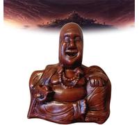 AFGQIANG The Buddha Flip | Unexpected Backside, Middle Finger Laughing Buddha Statue, Buddha Flip Table Decoration, Buddha Figurine Ornament, Unique Gift for Friends