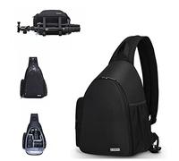 AFGRAPHIC DSLR Camera Bag Backpack Black Waterproof Sling Bag Backpack with Tripod Strap For Nikon Zfc, Z50, Z30, Z5 camera with Nikon NIKKOR Z 24-70mm f/4 S Lens