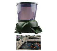 AFGSsm 4.5L Pond fish feeder, Automatic fish feeder for pond, Timer High Capacity, Battery-Powered for Vacations & Hot or cold weather