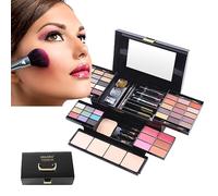 AFGSsm Make up set teenage girl, Makeup set girl teenager, Professional All-In-One make-up sets with cosmetic box Include Eyeshadow Palette Lipstick Blush Foundation Concealer etc(39 Color)
