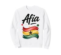 Afia Ghana Flag Ghanaian Name Birthday Gift Sweatshirt