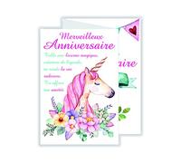 Afie 69-3906 Card 3 Sheets Happy Birthday Girl