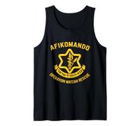 Afikomando Operation Matzah Rescue Afikoman Passover Jewish Tank Top