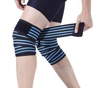 Afinder Athletic Compression Wrap-around Bandage Leg Calf Bandaging Pads Support Breathable Long Fitness Sports Injury Recovery Strap Leg Sleeves Shin Band Ankle Knee Tapes Wraps for Men Women, 1 pc