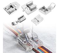 AFIODA 5Pcs Zipper Foot for Sewing Machine - Includes Invisible Zipper Foot Set - Compatible with Brother, Singer, Janome & Other Low Shank Sewing Machines