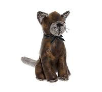 AFISEL Faux Leather Distressed Vintage Brown Door Stop W19cm x H35cm x D20cm Approx 1.6kg