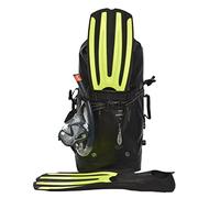 AFISHTOUR Heavy Duty Waterproof Dry Bag Backpack - 35L Roll-Top Floating Dry Bag Backpack for Motorcycles, Kayaking, Rafting, Boating, Camping, Hiking, Fishing (Black)