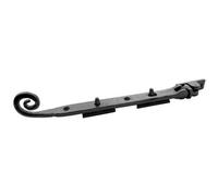 Afit Black Antique Curly Tail Casement Window Stay - 12"/300mm