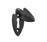 Afit Black Antique Iron Arrow Head Covered Escutcheon 56 X 28mm