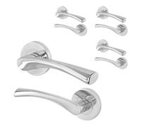 Afit Chrome Internal Twist Door Handles 4 Pairs Novi Range