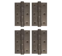 Afit Dark Bronze Door Hinges - 3 Inch / 76mm Internal Fire Door Hinges - 2 Pairs