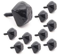 Afit Decorative Black Antique Iron Door Stud - 25 X 25mm - Pack Of 10