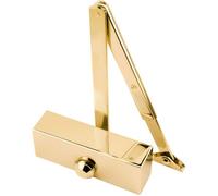 Afit Door Closer Overhead Suit Fire Doors Universal Dual Handed Push Or Pull Side - Power Size 3 - Polished Brass