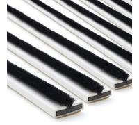 AFIT Eai Intumescent Strip Fire And Smoke Brush Fire Door Seal Fd30/60 30/60 Minutes 15X4X1050mm - White - Pack Of 5 / Single Door Pack