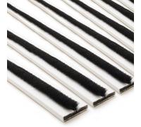 EAI Fire & Smoke Seal Intumescent Door Strips - 5 Pack, 105cm x 2cm x 0.4cm | Adhesive Metre-Long Safety Strips to Prevent Spread of Smoke & Fire | White
