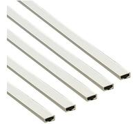 AFIT Eai Intumescent Strip Fire Only Door Seal Fd60 60 Minutes 20X4X1050mm - White - Pack Of 5 / Single Door Pack