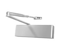 Afit Fire Door Closer Power Size 2-5 Overhead Door Closer Suitable For Door Weight To 100Kg Ce Marked - Satin Nickel