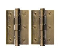 Afit Florentine Bronze Door Hinges - 3 Inch / 76mm Internal Fire Door Hinges - 1 Pair