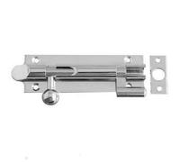 Afit Polished Chrome Bell Pattern Necked Barrel Bolt 75 X 32mm