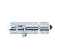 Afit Polished Chrome Bell Pattern Straight Barrel Bolt 75 X 32mm