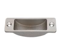 Afit Polished Nickel Brass Easyclean Dust Socket For Flush Bolt 62 X 19mm
